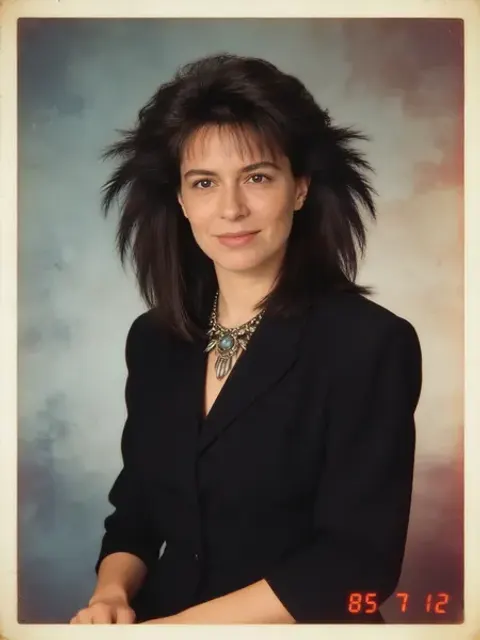 Before: haircut simulator result on a test portrait