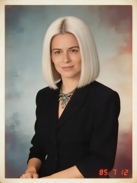 Bob: haircut simulator result on a test portrait
